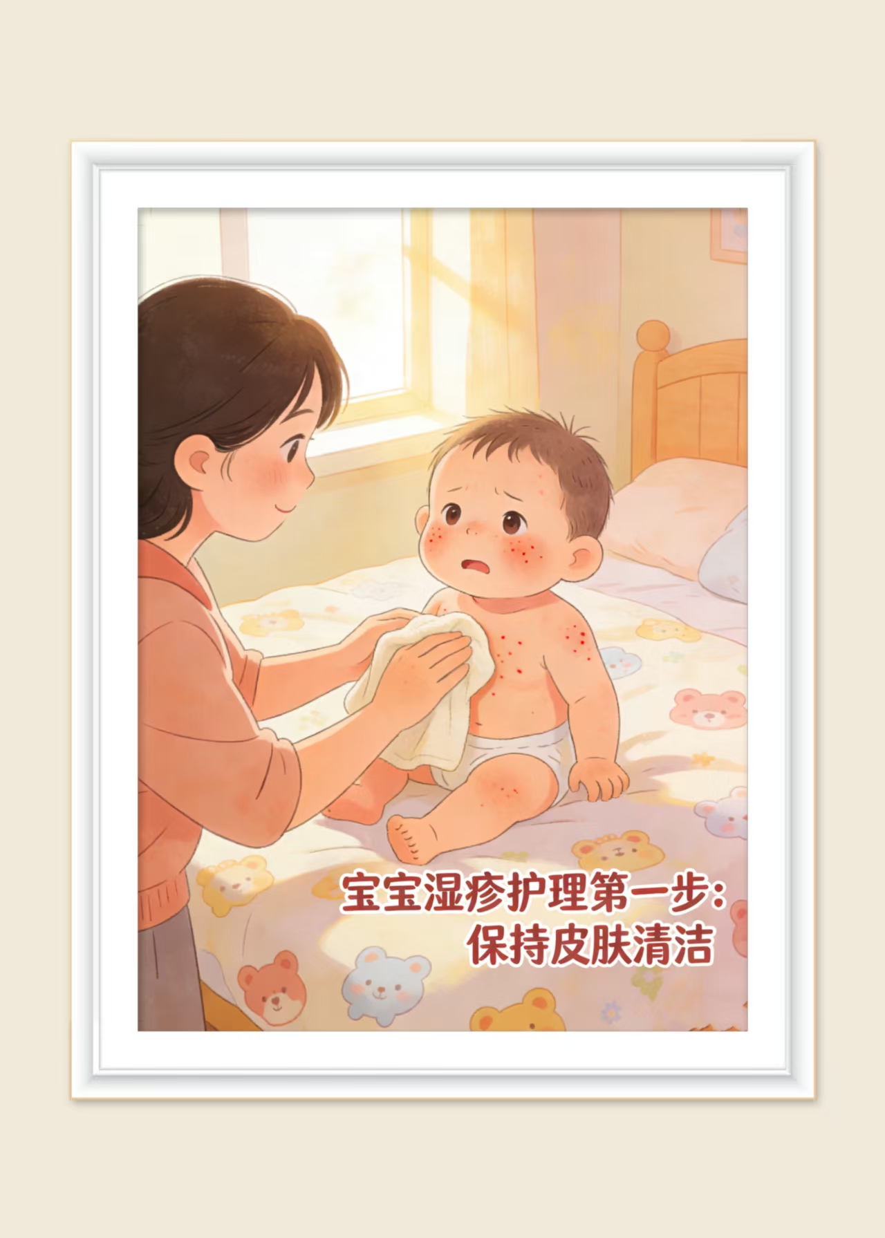 寶寶濕疹護(hù)理方法