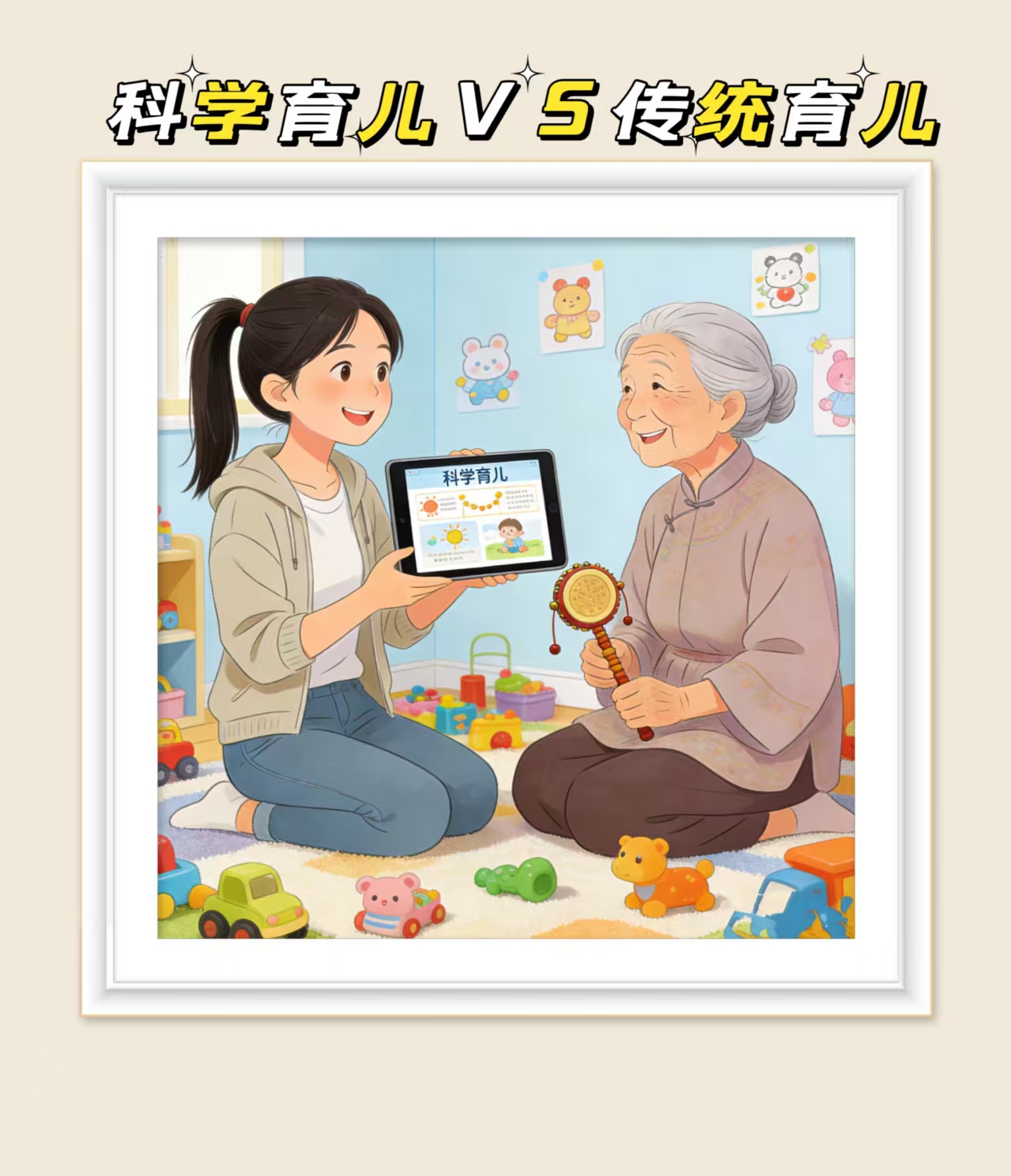 科學(xué)育兒vs傳統(tǒng)育兒溫和溝通